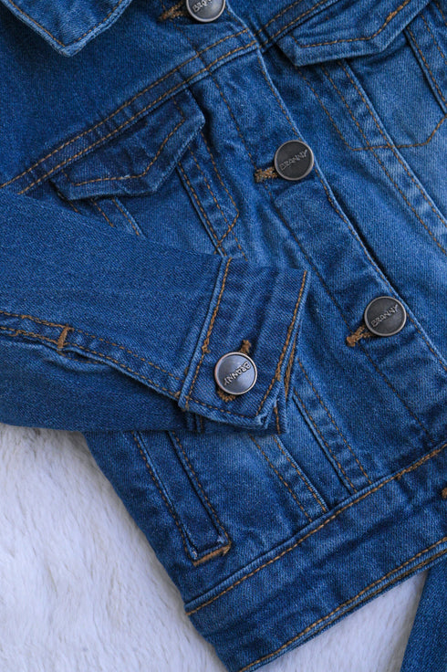 Denim Jacket Set (Medium Blue)