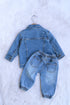Denim Jacket Set (Light Blue)