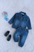 Denim Jacket Set (Medium Blue)