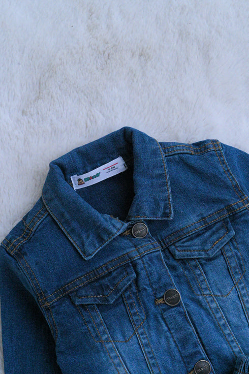 Denim Jacket Set (Medium Blue)