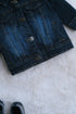 Denim Jacket Set (Dark Blue)