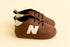 Dark Brown Baby Sneakers