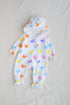Butterfly Bliss Frilled Fleece Hooded Sleepsuit