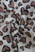 Leopard Love Fleece Hooded Sleepsuit
