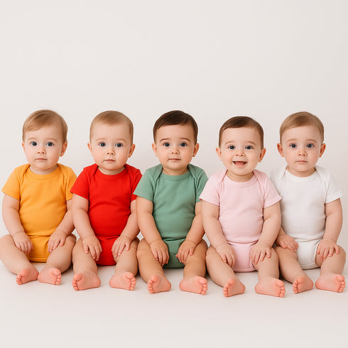 Pack Of Five Bodysuit Set (32)