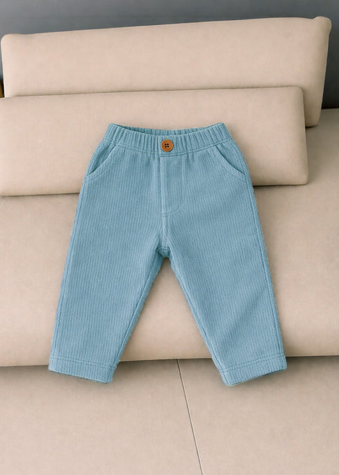 1-Pack Ribbed Pant (Blue)