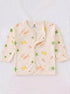 Little Ocean Full Sleeve Night Suit (Light Orange)