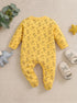 Palm Meadow Interlock Footed Sleepsuit