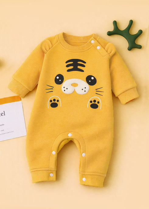 Bear Buddy Cuddle Snap-Button Sleepsuit