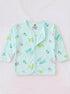 Little Ocean Full Sleeve Night Suit (Light Sea Green)