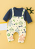 Robo Buddies Dungaree Fleece Sleepsuit
