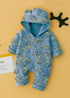 Mighty Cubs Fleece Hooded Sleepsuit