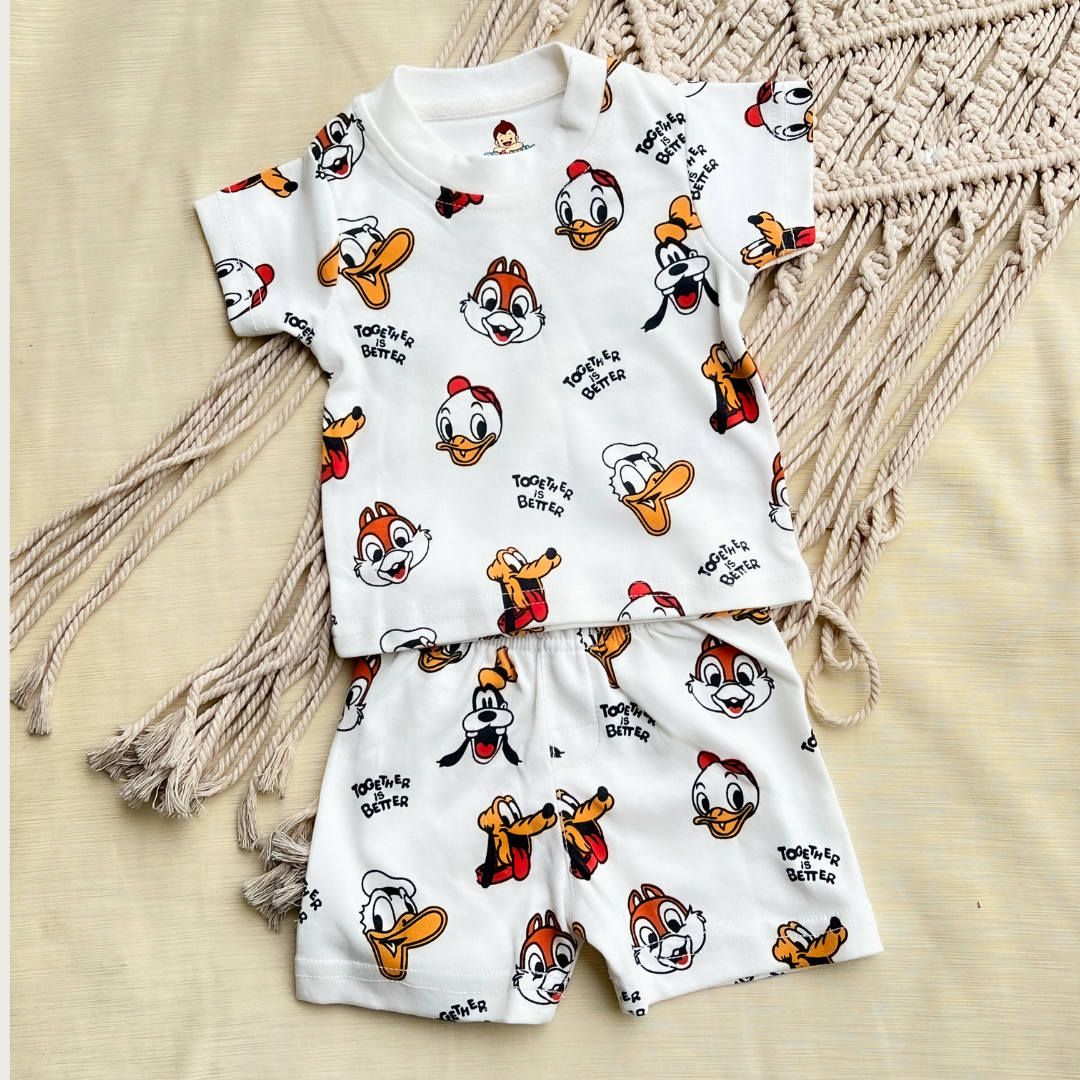Character Friends Interlock Short Set – Branny