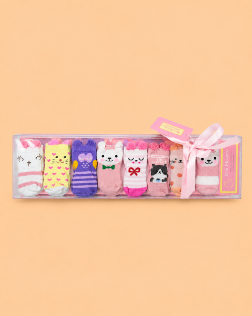 7 Pcs Baby Socks Gift Set