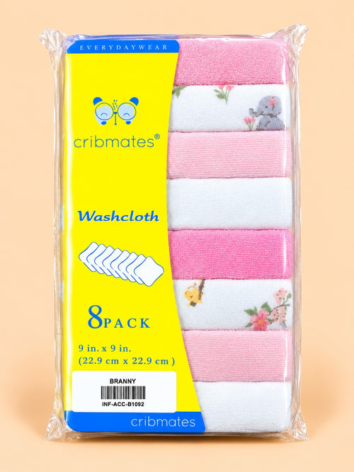 8-Pcs Baby Face Towel Gift Set