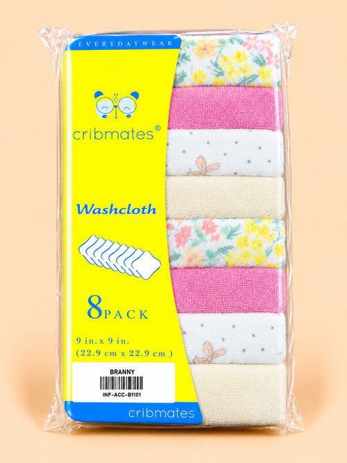 8-Pcs Baby Face Towel Gift Set