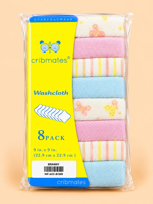 8-Pcs Baby Face Towel Gift Set