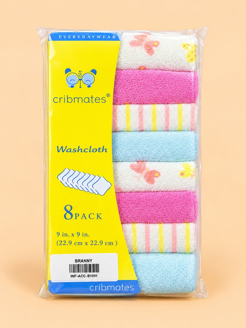 8-Pcs Baby Face Towel Gift Set