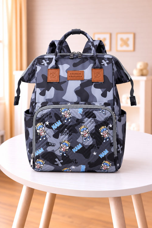 Camouflage Baby Diaper Bag Backpack