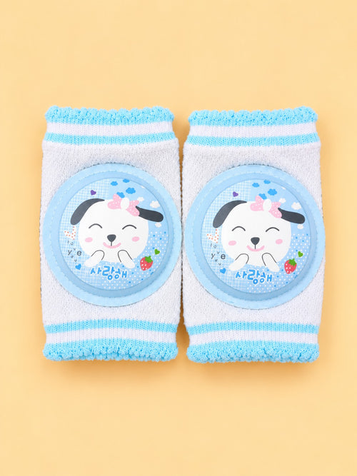 Puppy Printed Baby Knee Pads